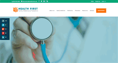 Desktop Screenshot of healthfirstfm.com